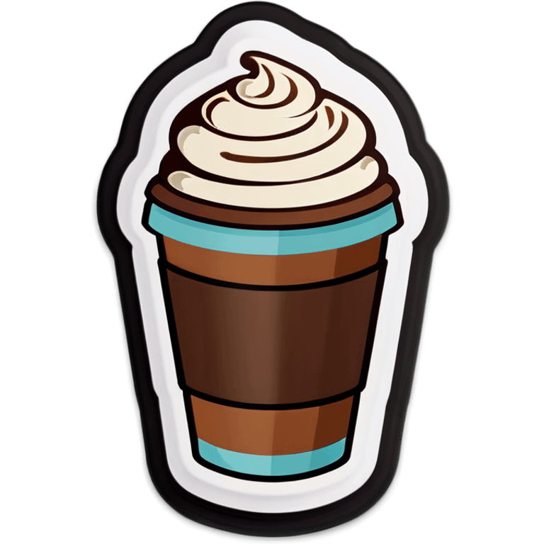 mocha coffee cup emoji