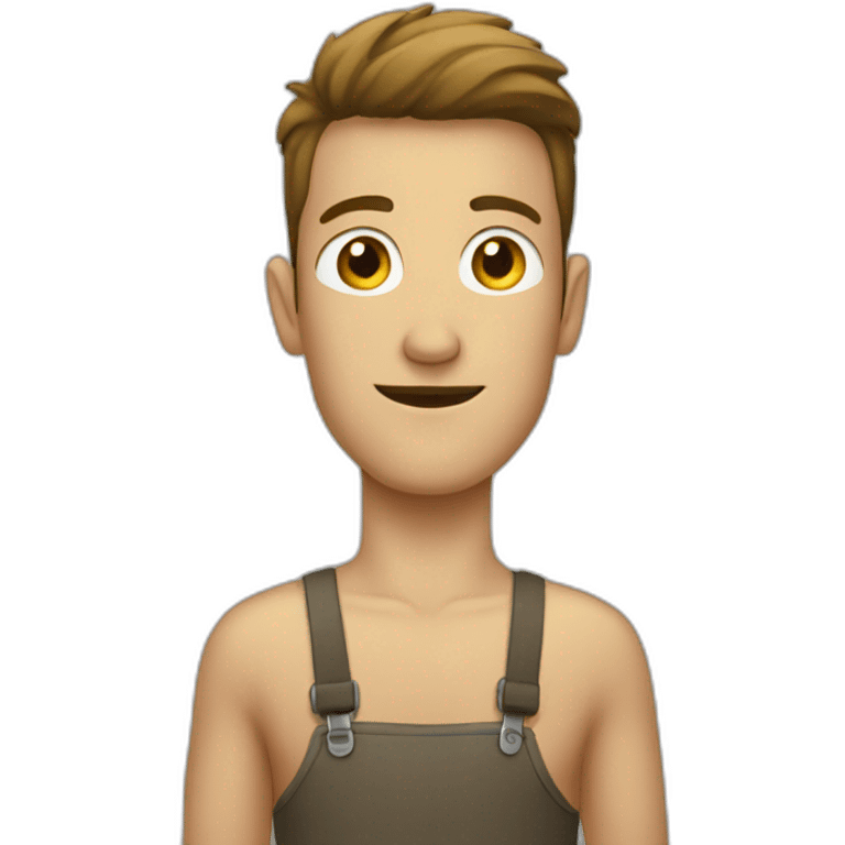 homme avec une t4 emoji