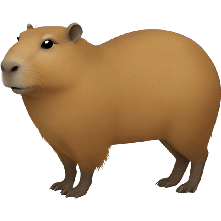 Capybara emoji