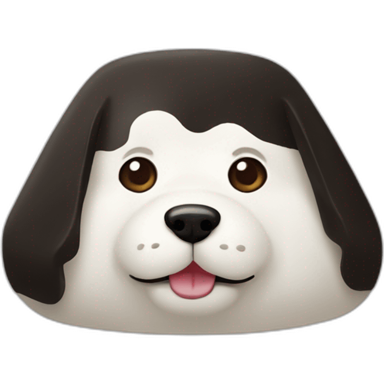 Onigiri-dog emoji