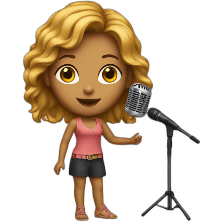 studio-singer-female emoji