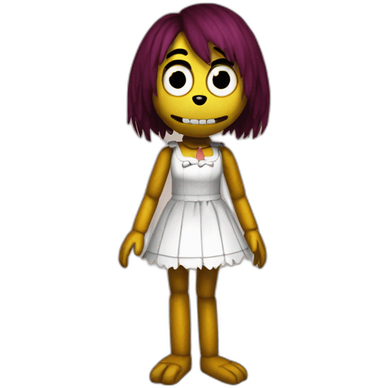 Chica from five Nights at Freddy's 2 emoji