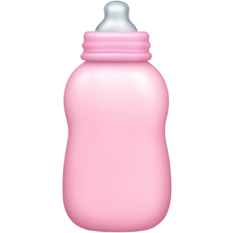 Light pink baby bottle  emoji