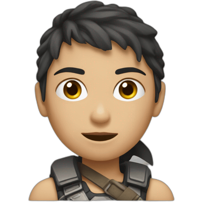 Emoji mujer enojada furiosa con un bate emoji