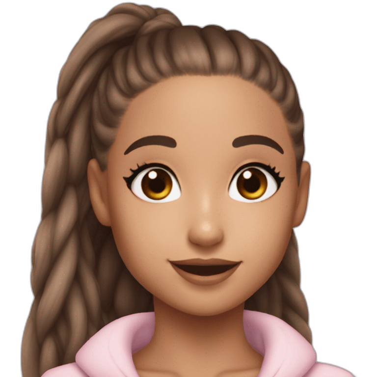 Chat sur Ariana grande emoji