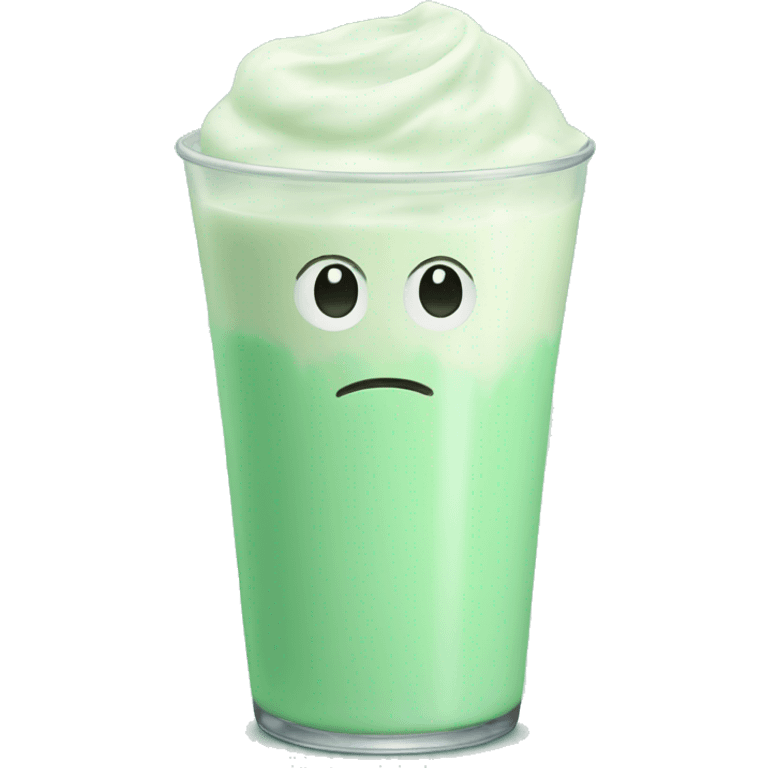 pastel green milk emoji