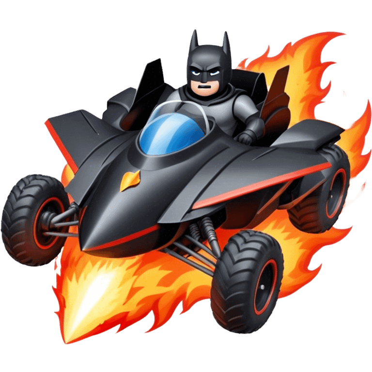 ATV QUAD batmobile rocket at take-off in fire france ! emoji