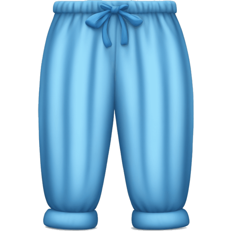 blue pyjama pants emoji