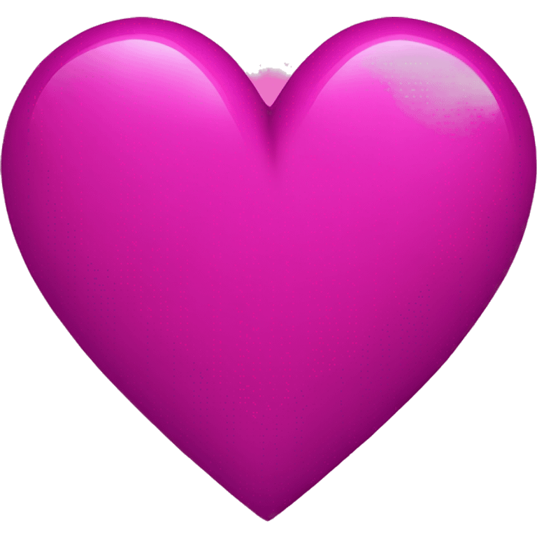 Corazón magenta  emoji