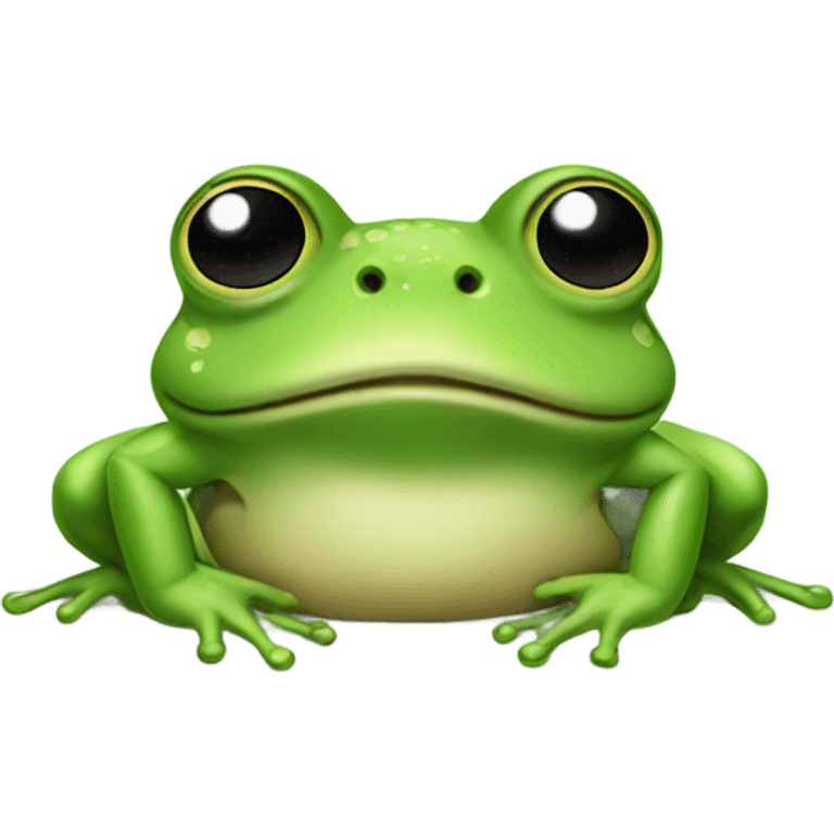 Frog-frog emoji