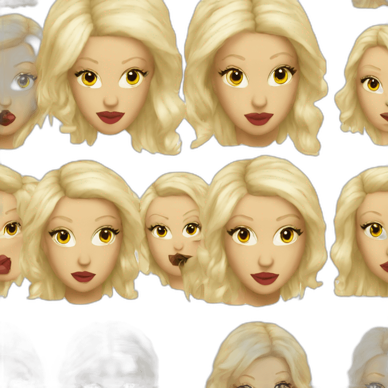 Christina Aguilera emoji