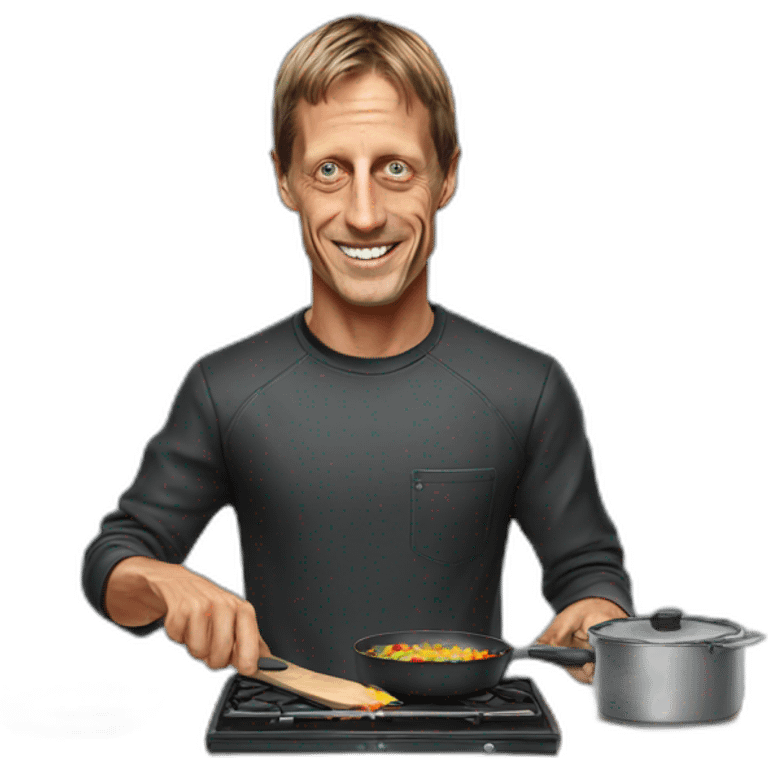 tony hawk cooking emoji