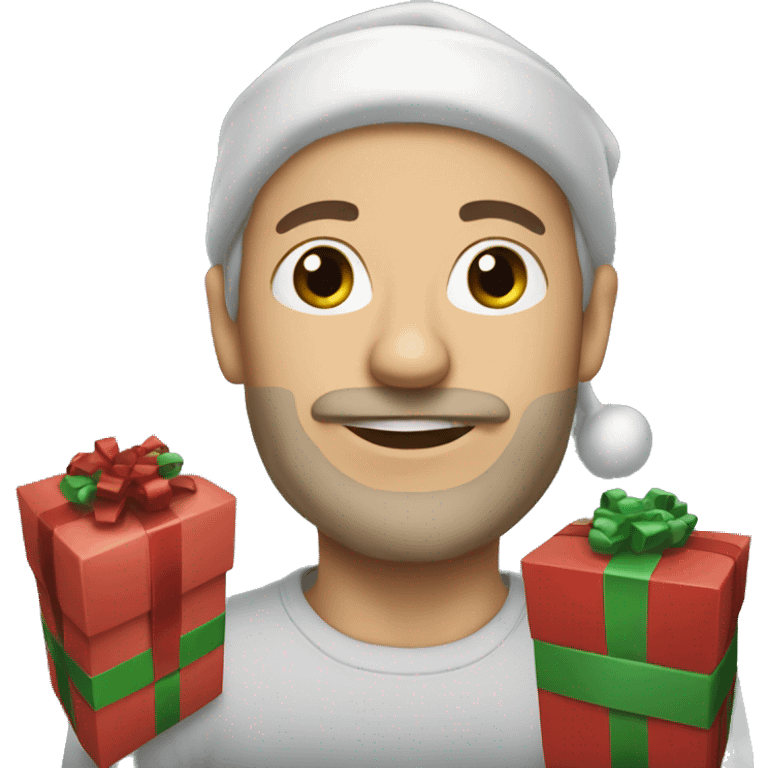 Christmas gift  emoji