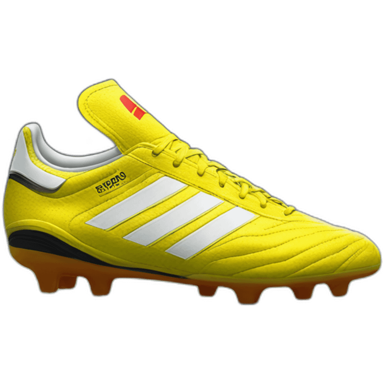 Adidas world cup soccer boot emoji