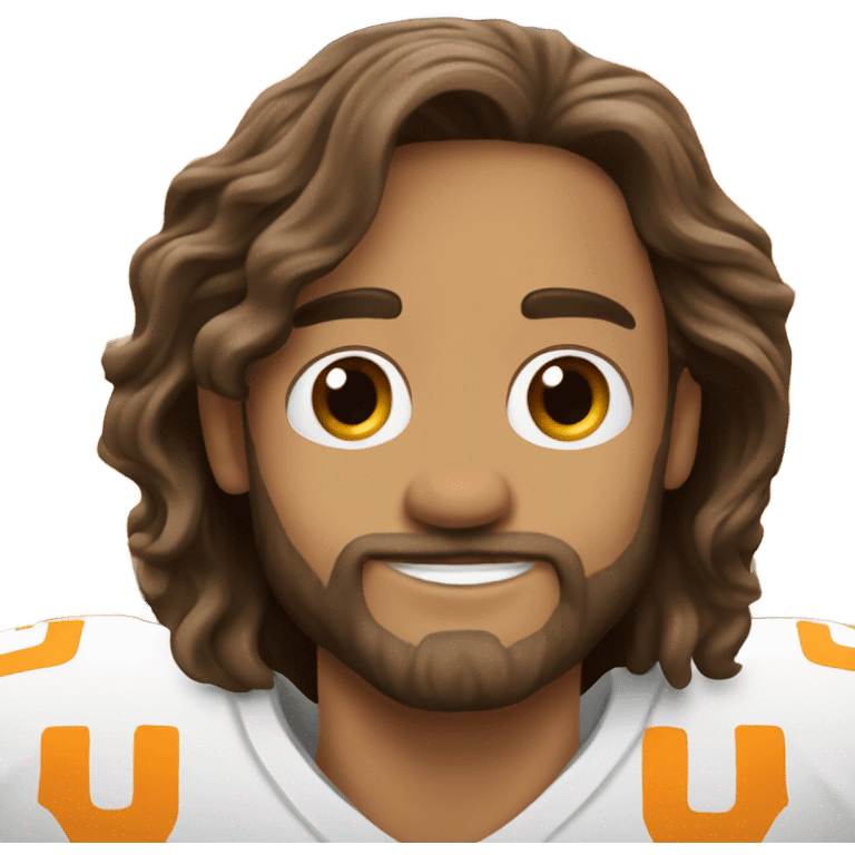 Jesus at a ut vols football game emoji