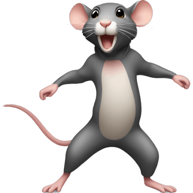 rat dancing  emoji