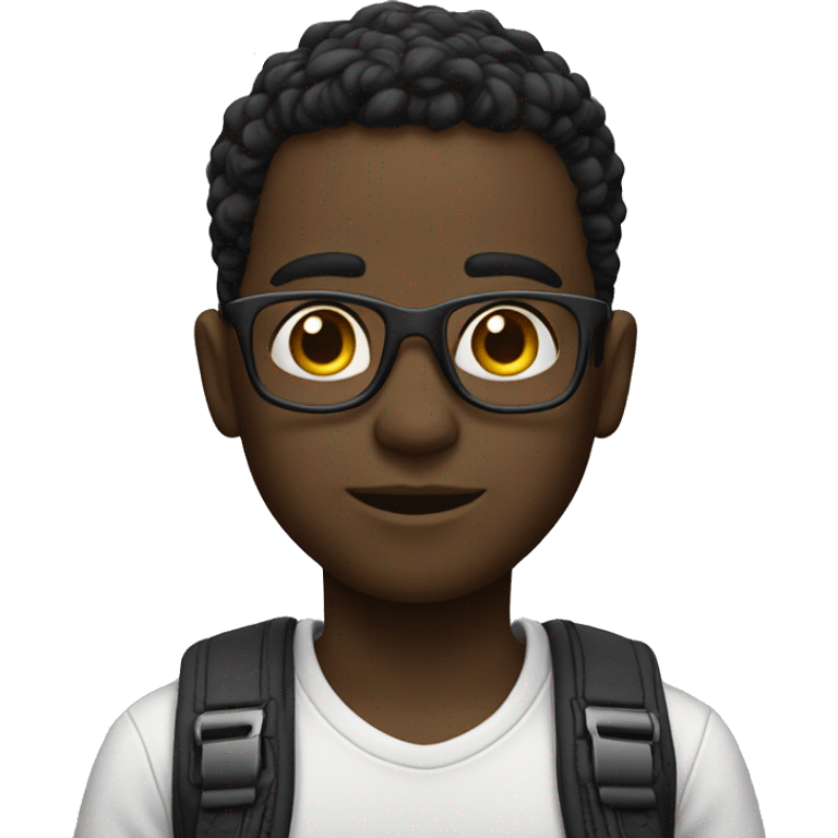 Garçon air black  emoji