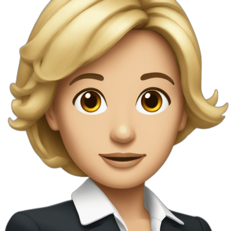 emanuelle macron the french president emoji