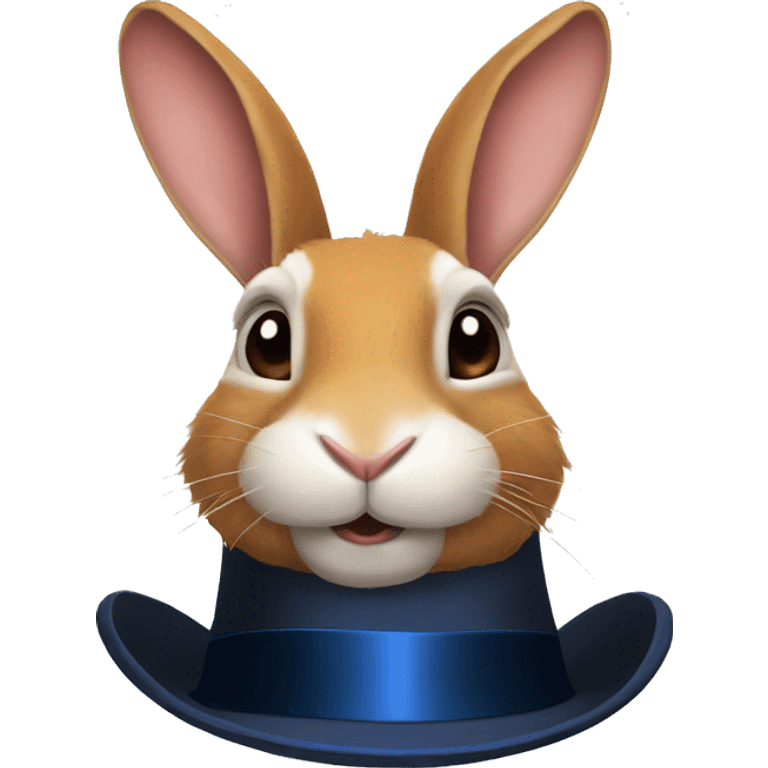 rabbit out of a hat magic emoji