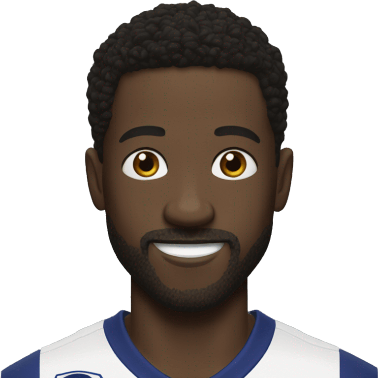 Dembele qui sourit  emoji