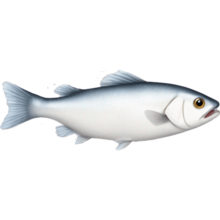 a single white fish fillet emoji