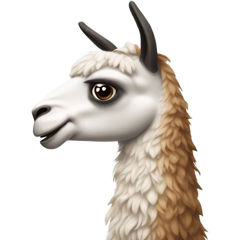 lama talking on the phone emoji