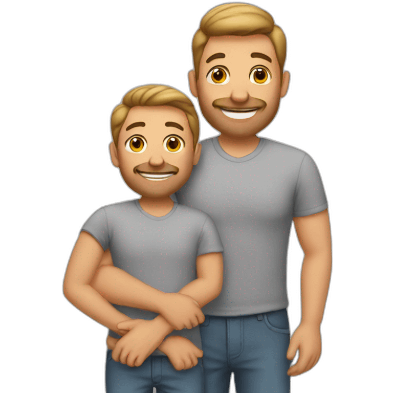 gay dad emoji