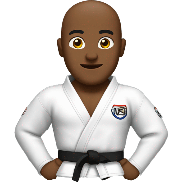 man jiu jitsu brown belt emoji