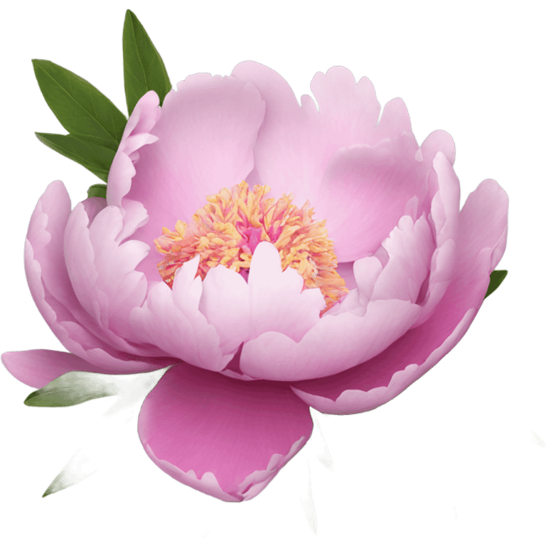 Peony emoji