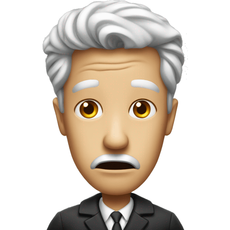 Shocked barrister emoji