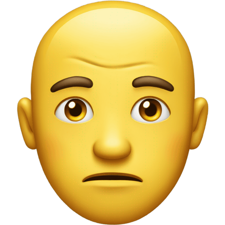 A judgy emoji emoji