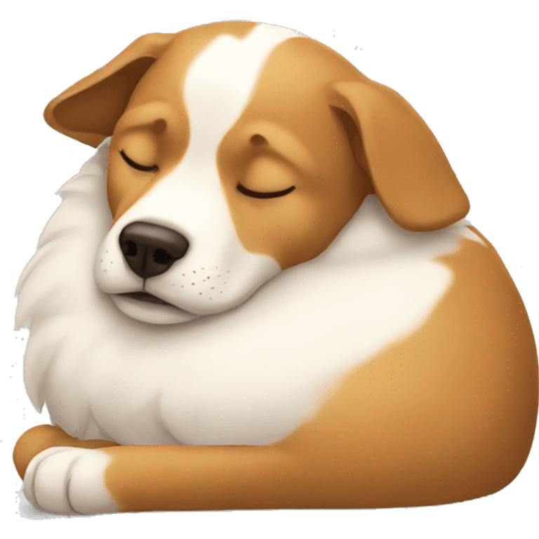 sleeping dog gif emoji