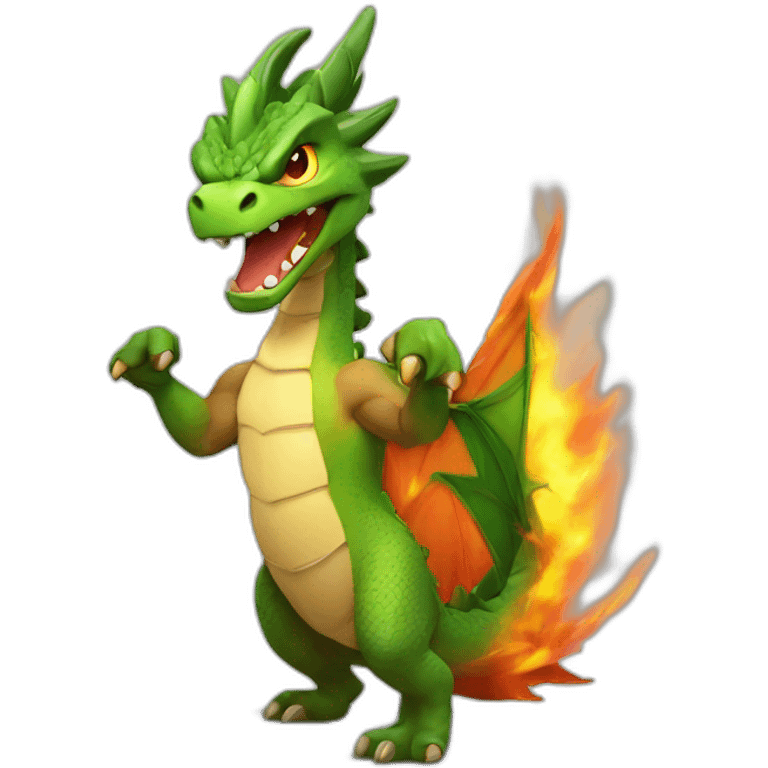 Drago feu emoji