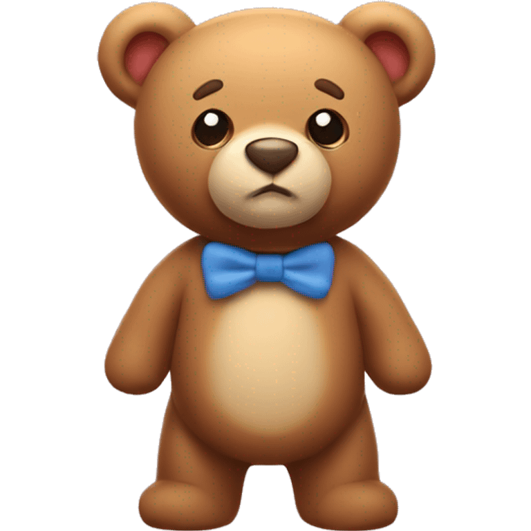 Cute Teddy Bear Emoji 3d emoji