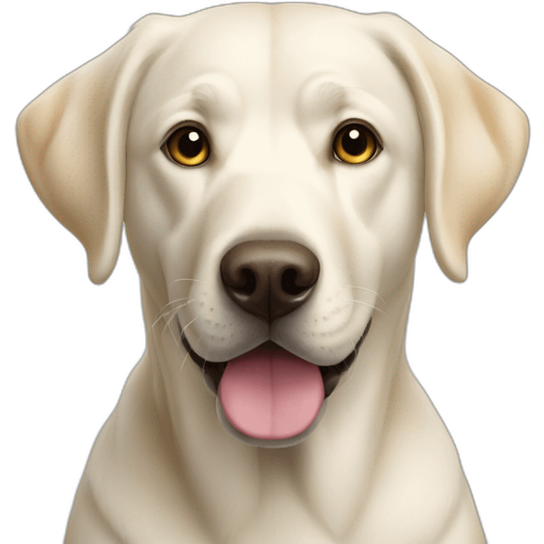 white labrador emoji