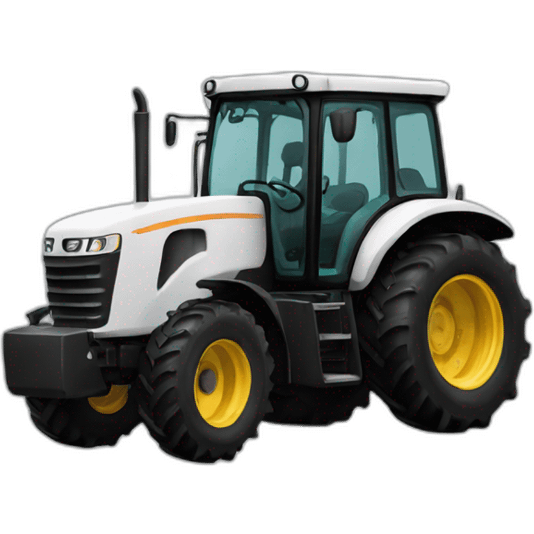 un tracteur  emoji