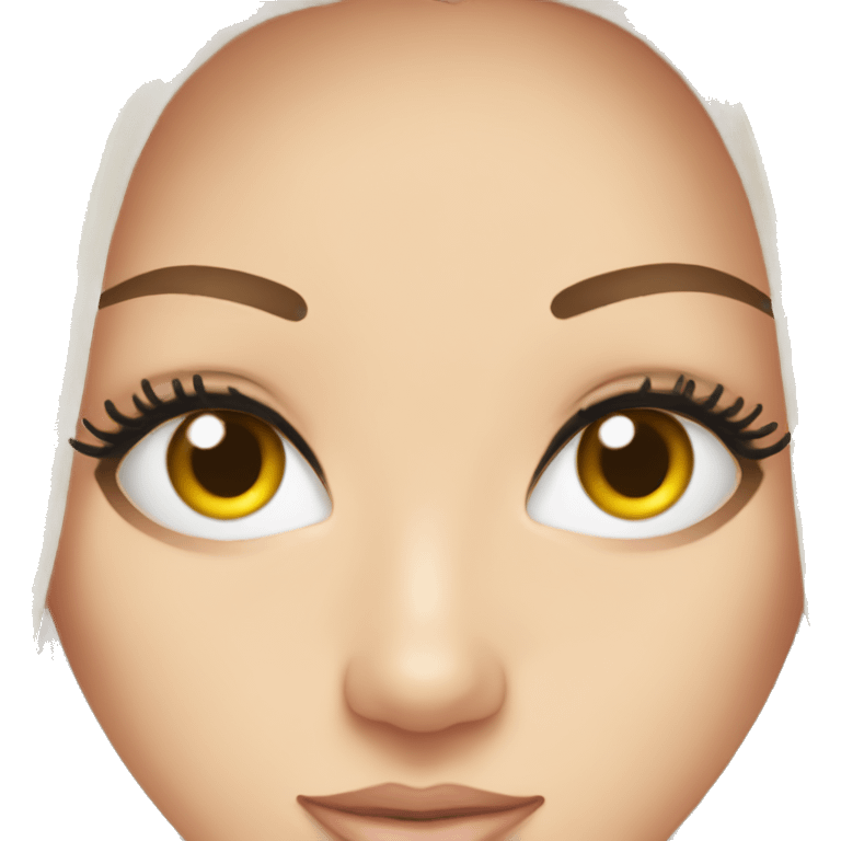 Eyelash extension  emoji