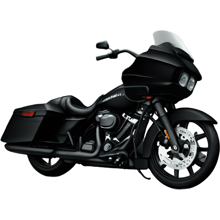 Road glide Harley black emoji