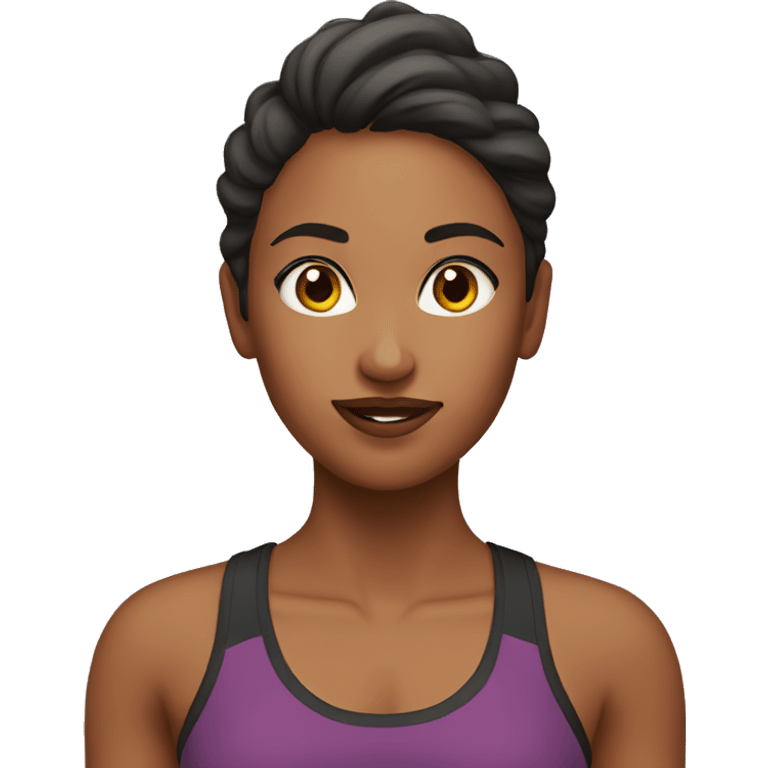 Fit girl  emoji