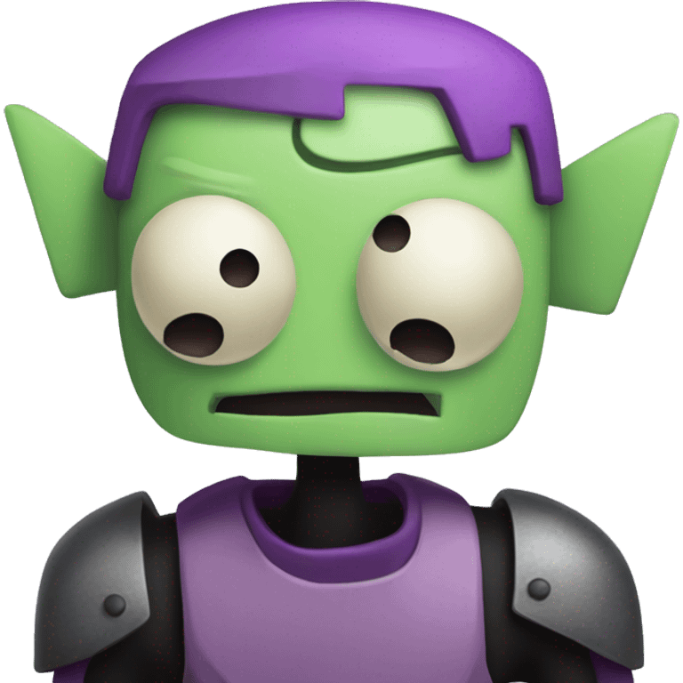 Invader zim from Nickelodeon  emoji