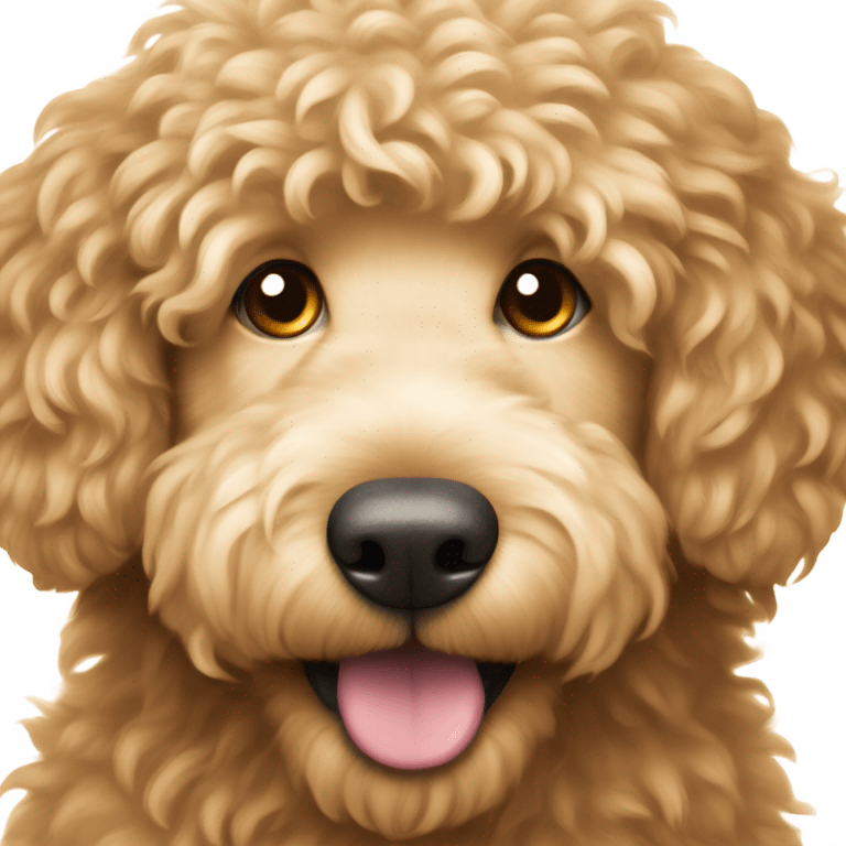 Golden doodle emoji