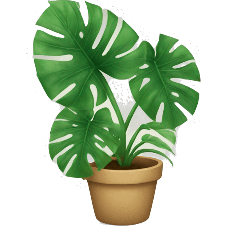 Monstera emoji