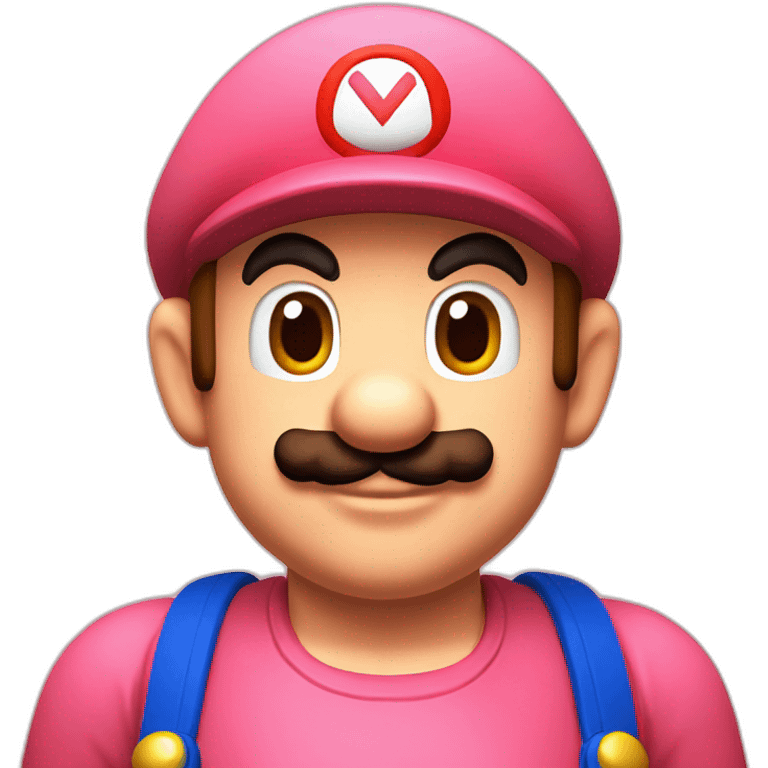 Mario sur peach emoji