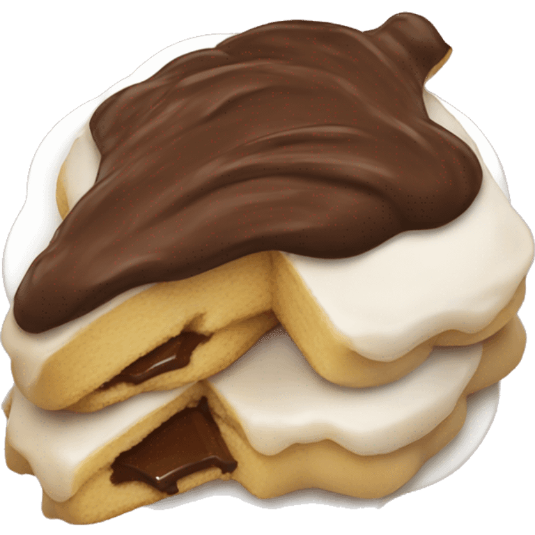 Pankake with Nutella emoji