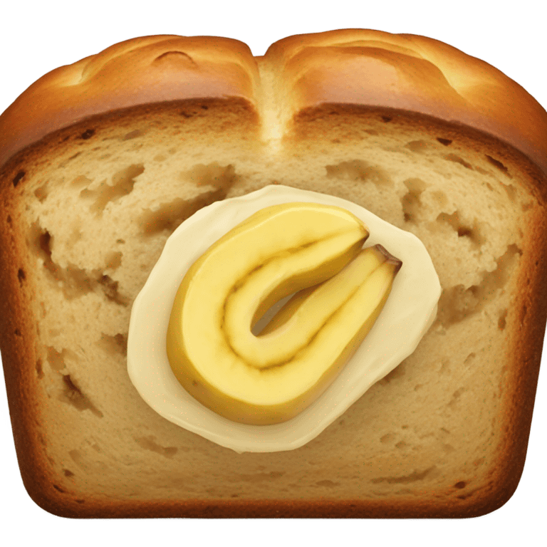 Banana bread emoji just bread emoji