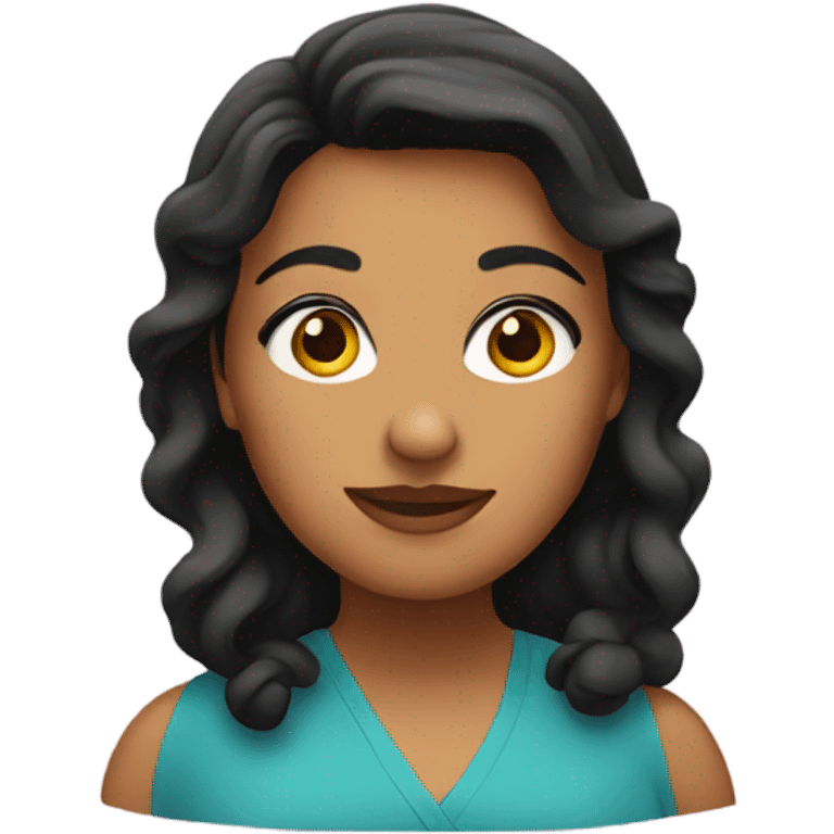 A big but latina emoji