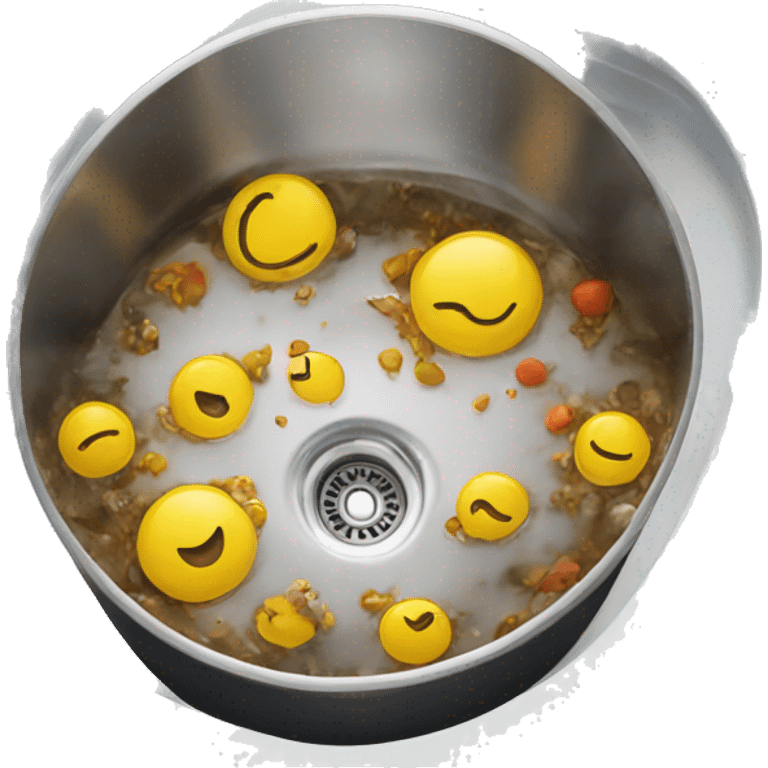 Dishes in sink emoji