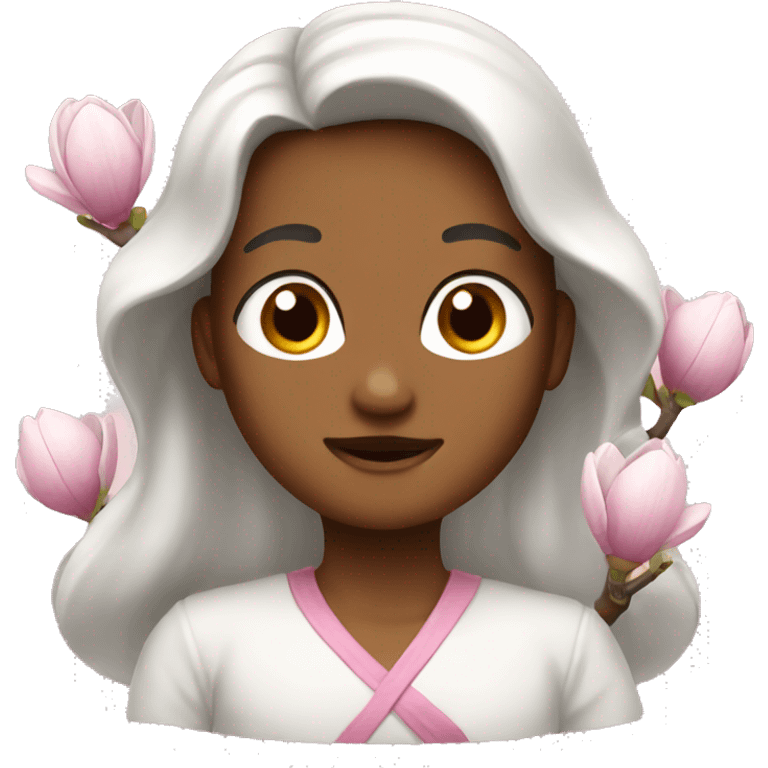 Magnolia  emoji