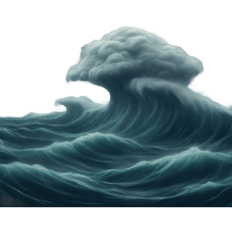 ocean storm  emoji