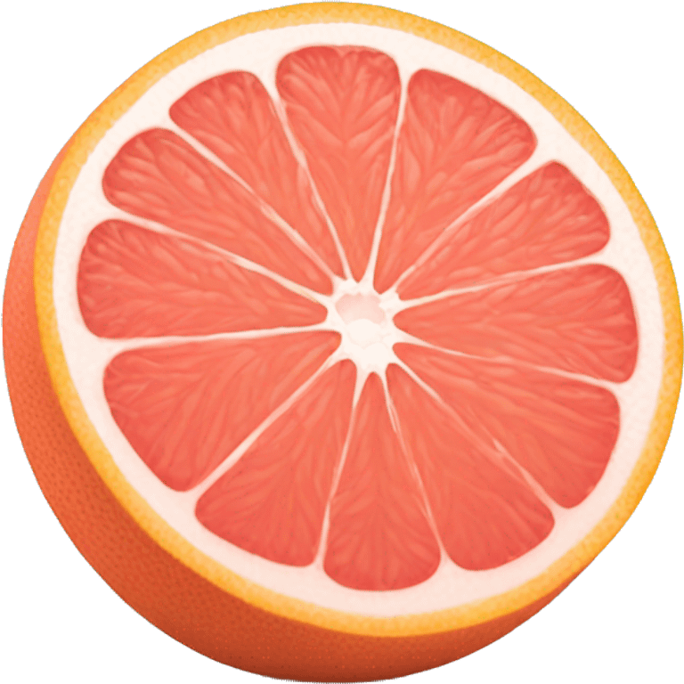 Pink Grapefruit emoji